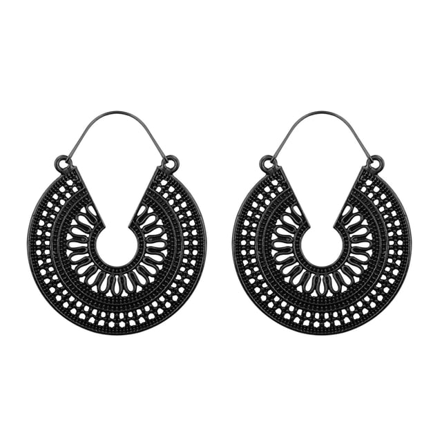 Fiudx Liquidación de ahorros de verano Pendientes ahuecados de Bohe-mia Pendientes con Borlas de lentejuelas Pendientes de joyería preciosos para fiesta de graduación