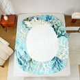 thumbnail image 5 of Feelyou Initial C Teens Bed Sheets, Sea Turtle Axolotl King Sheets, 4 Pieces, 5 of 7
