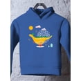 thumbnail image 3 of Yellow Dino Hoodie Toddler -Image by Shutterstock,  5 Toddler, 3 of 4