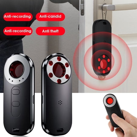 Xhy Hidden Camera Detector Wireless Mini Anti Spy Camera Finder Prevent Monitoring Signal for Hotel Room GPS Tracker Detectors