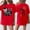 Red, variant on Class of 2026 Women Tops, 2026 Graduation Tops Clothes, Party Favor Stuffs, Lightweight Comfy Graduation Outfits for Graduates Black Size: L