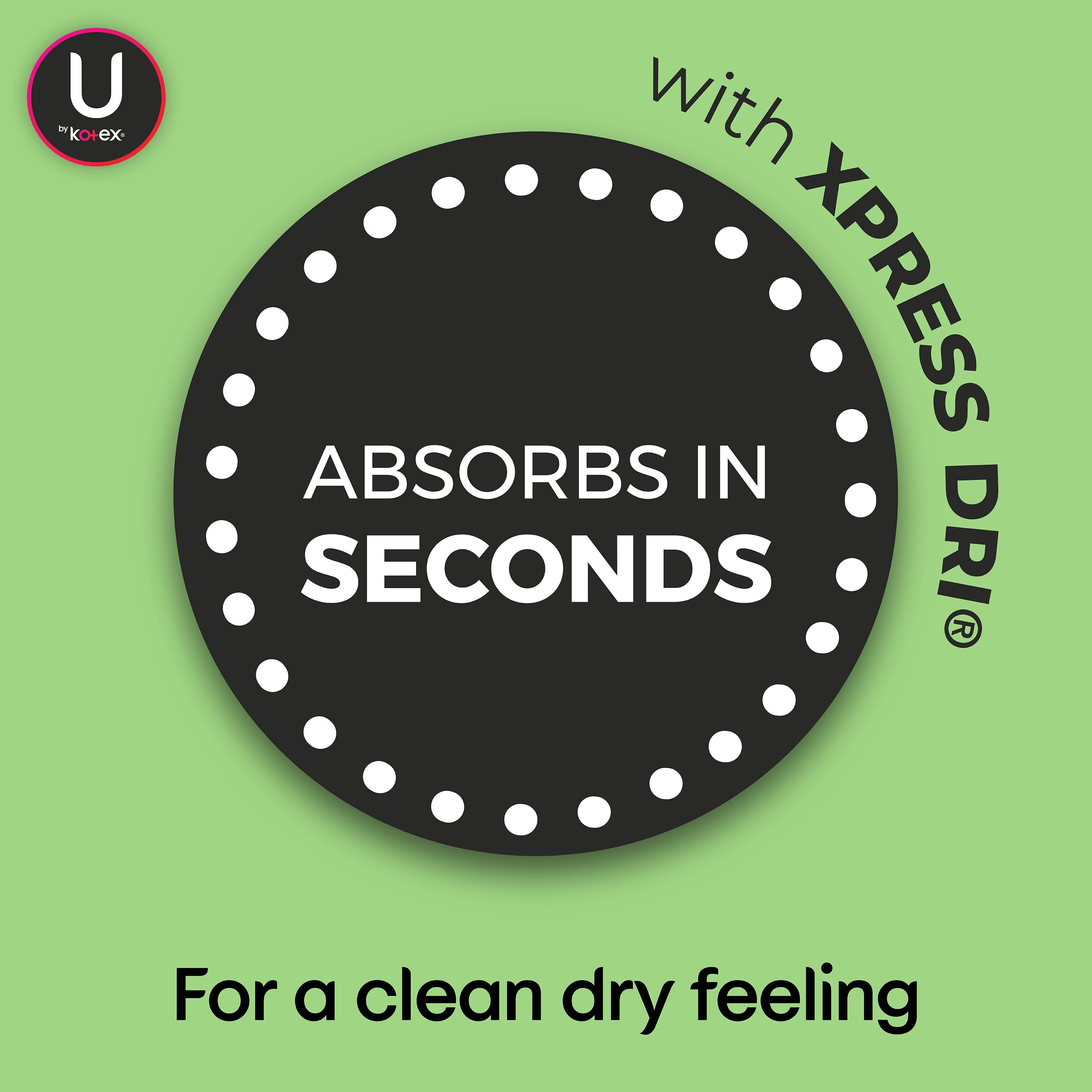 U By Kotex Security Lightdays Panty Liners Light Absorbency Regular Length Unscented 129 Count Walmart Com Walmart Com