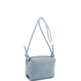 thumbnail image 4 of Braid Texture Zipper Crossbody Bag Lavender.Black.Ivory.Blue.Stone.Blush.Taupe.Brown, 4 of 11