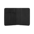 thumbnail image 3 of Daisy Rose Luxury Passport Holder Cover Case | PU Vegan Leather RFID Travel Organizer Card Holder - Black Check, 3 of 5