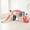 Blue+Red-2, variant on imerelez 12-in-1 Swing and Slide Playset with Climber & Basketball Hoop, Durable Indoor Outdoor Playground – Backyard Home
