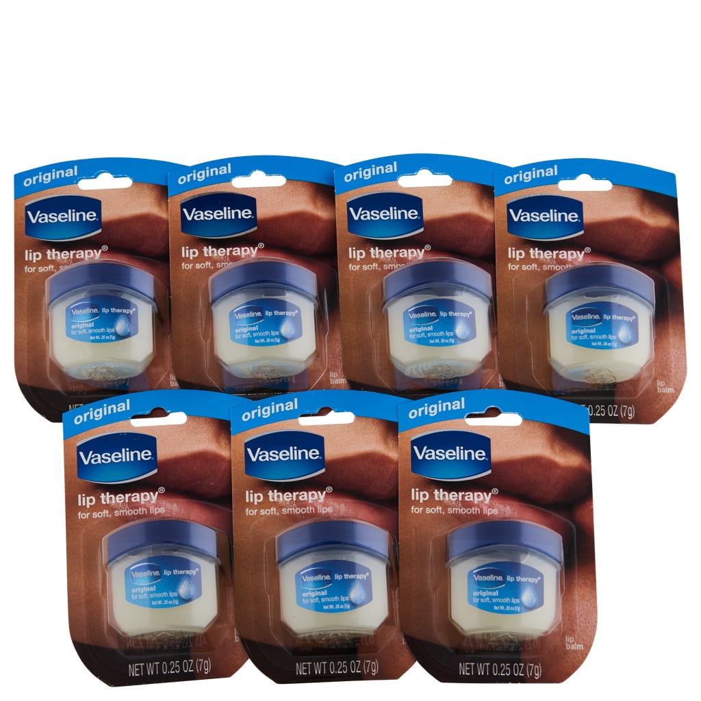 Vaseline Lip Therapy Original 7 Ct 0.25 oz