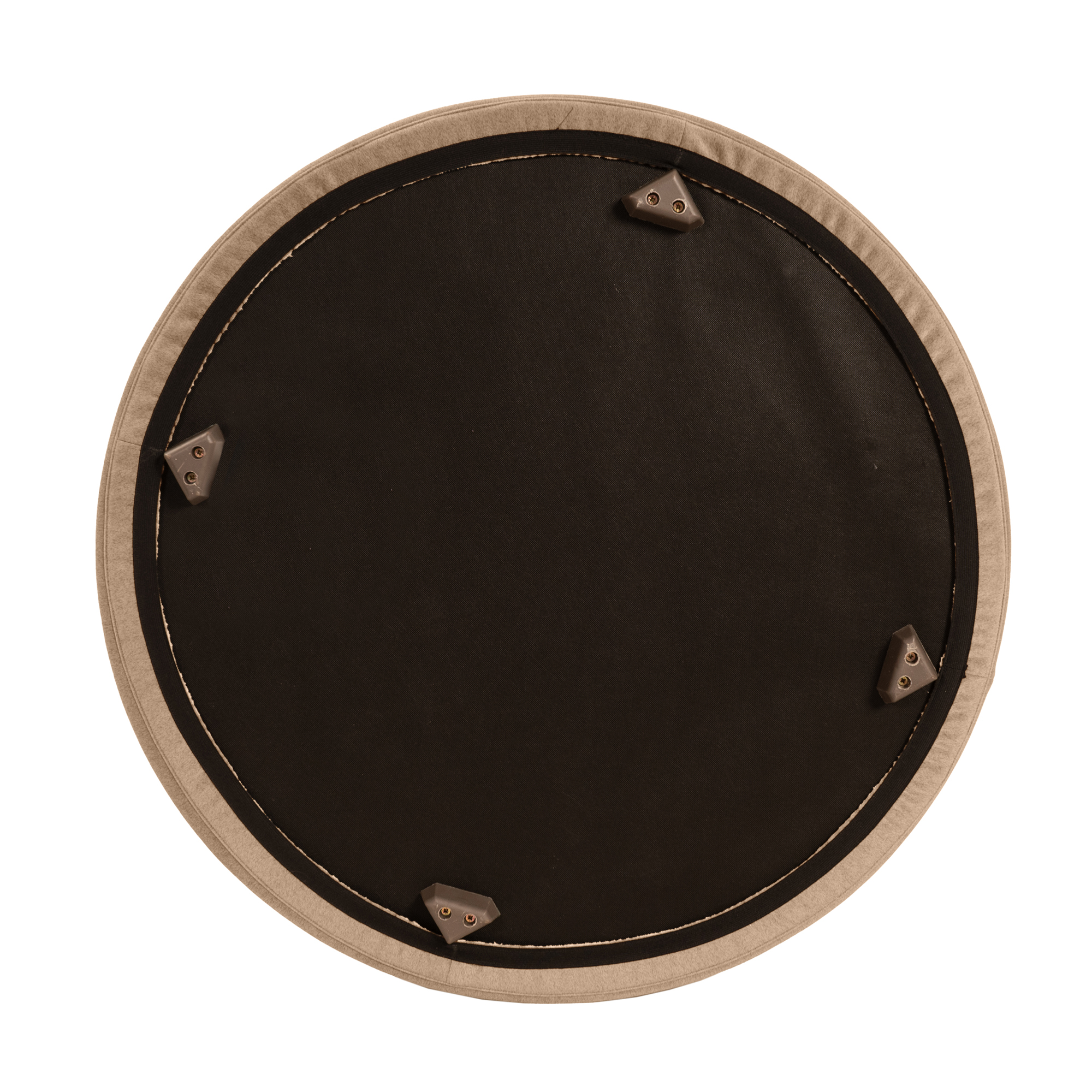 Universal 36" Round Ottoman Qivuit Camel