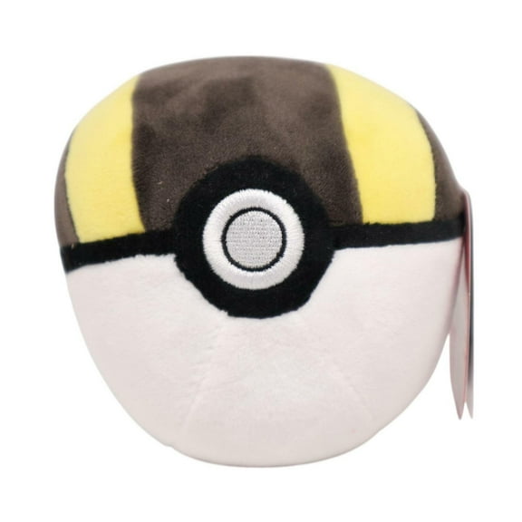 Official Pokémon 5" Poké Ball Plush Ultra Ball by Jazwares for Ages 2 