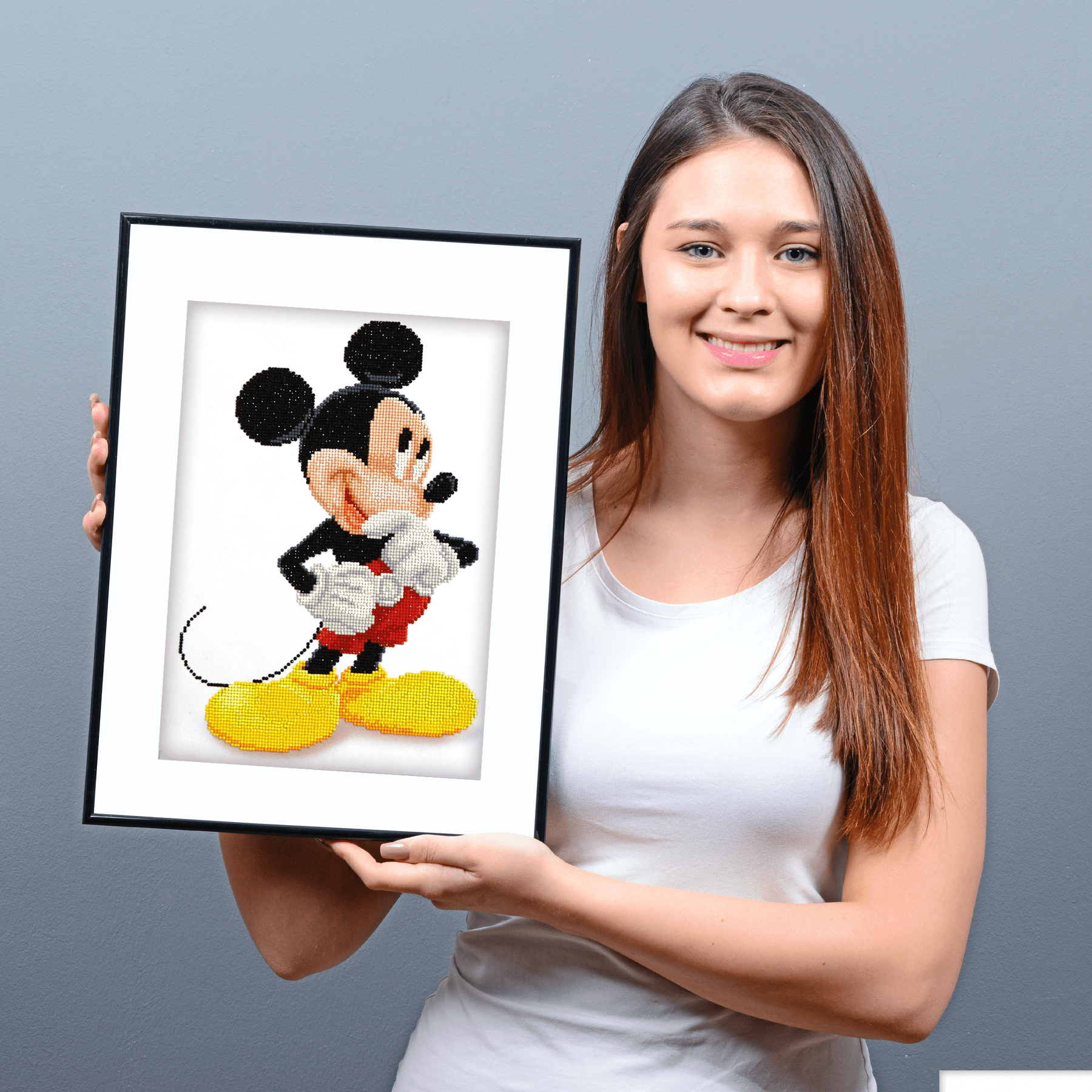 Diamond Painting Kit Intermed Mickey