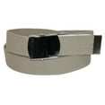 thumbnail image 2 of CTM  Cotton Belt with Nickel Finish Buckle (Pack of 3) (Men Big & Tall), 2 of 4