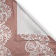 thumbnail image 6 of Ambesonne Vintage Valance & Curtain, White Lacy Romantic Crochet, 55"x36", Blush Water, 6 of 7
