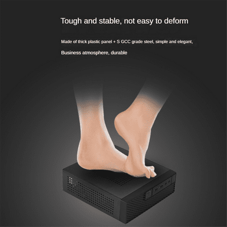MINI-ITX PC Chassis Versatile and Efficient Industrial Control Case