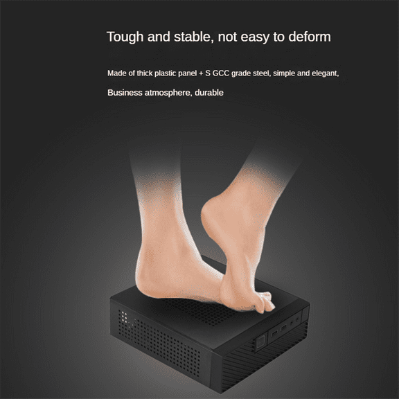 MINI-ITX PC Chassis Versatile and Efficient Industrial Control Case