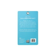 Bliss Dual-Sided Silicone Exfoliating Body Mitt - Pink for Glowing, Smooth Skin