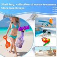 thumbnail image 2 of Pool Floats For Kids 3-10 4pcs Collection Bag Sea Bag Children's Pick Up Collection Bag Beach Toys Mesh, 2 of 5