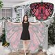 thumbnail image 4 of Chal de alas de mariposa para fiesta de Halloween para mujer, disfraz de festival para adultos, 4 of 8