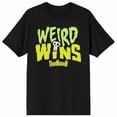 thumbnail image 6 of ParaNorman Weird Wins Adult Black Crew Neck Short Sleeve T-shirt-Small, 6 of 7