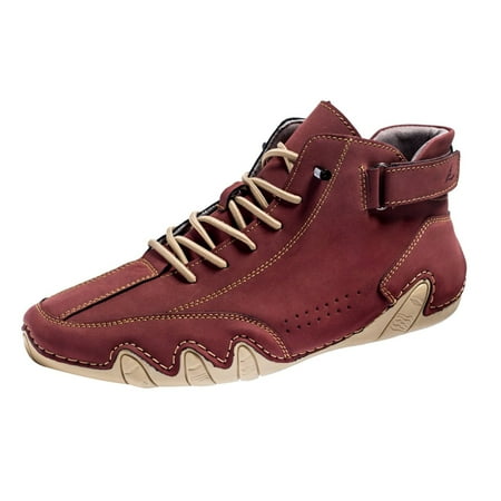 

Mepaouo Men s Winter Snow Boots Waterproof Wide Toe Walking Hiking Ankle Barefoot Shoes( 9.5)