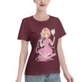 thumbnail image 2 of T-Shirt Basique à Manches Courtes pour Femme Cardinal Sakura, 2 of 6