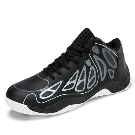 Mens 3.0 Basketball Shoes Boy s High Top Sneakers Big Kids Lightweight Athletic Shoes for School