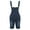 Dark Blue, variant on Homenesgenics Mens Bib and Brace Overall Short Men Casual Fashion Solid Breast Pocket Denim Shorts Straight Type Overalls