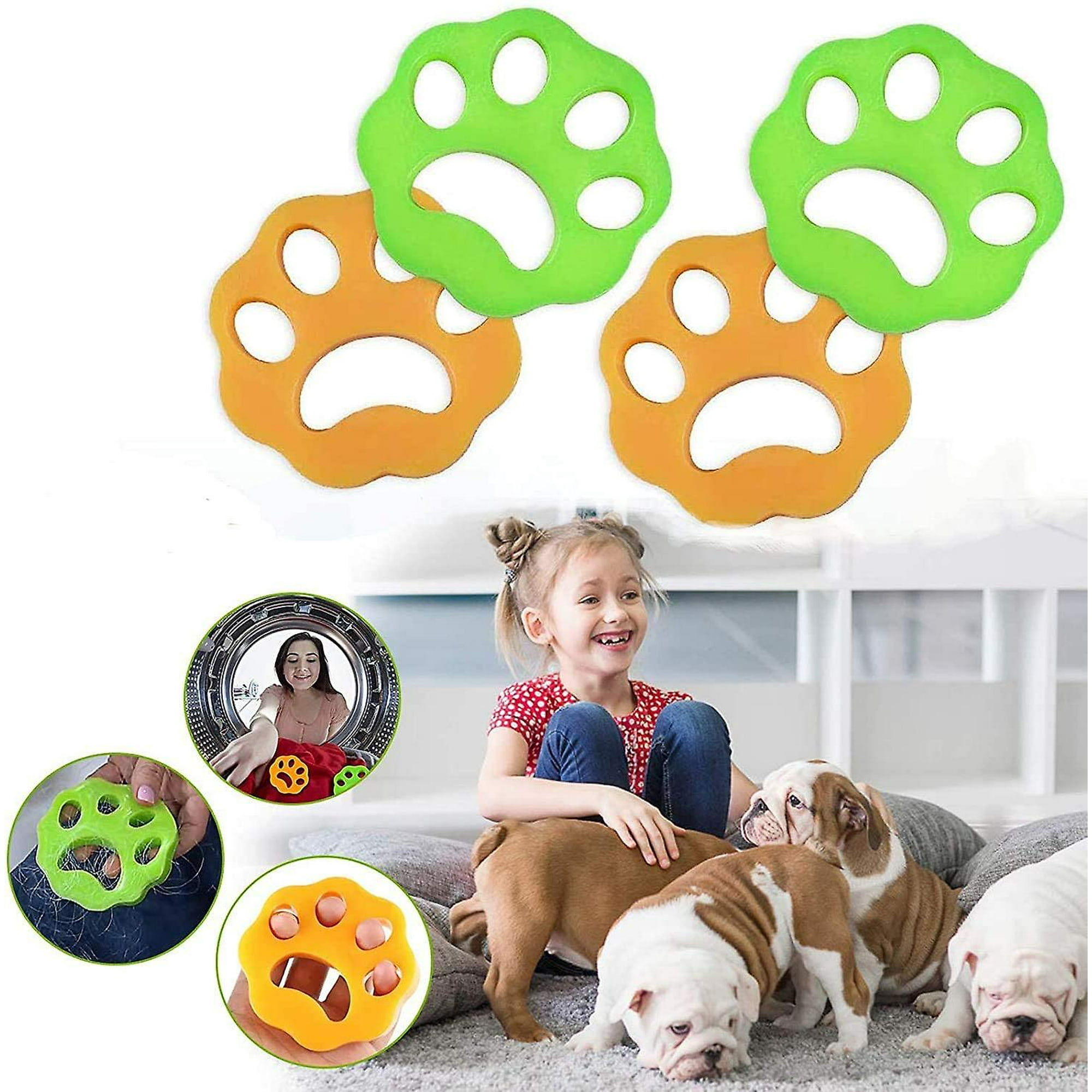 HEIBIN 4 Pack Hair Removal Balls, Pet Hair Cleaning Tools, Washing Machine Dust and Debris to Capture Pet Hair Stuck on Clothes. | Walmart Canada HEIBIN 4 Pack Hair Removal Balls, Pet Hair Cleaning Tools, Washing Machine Dust and Debris to Capture Pet Hair Stuck on Clothes. | Walmart Canada