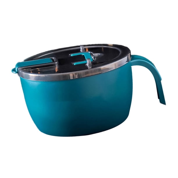 Tazón de fideos instantáneos NikouMX de acero inoxidable
