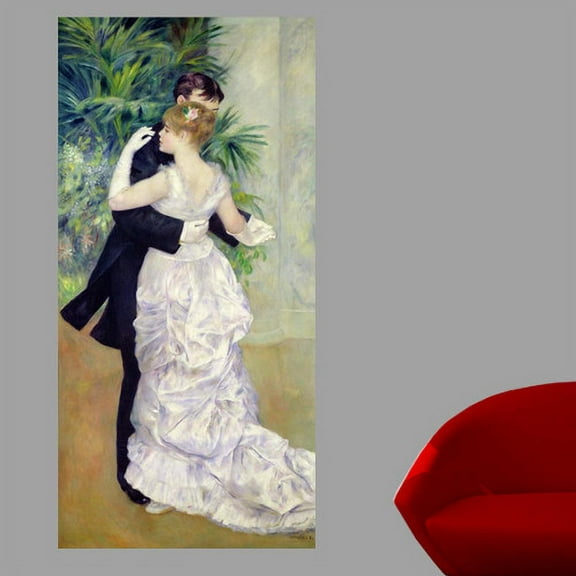 Wallhogs Renoir Dance in The City (1883) Wall Mural