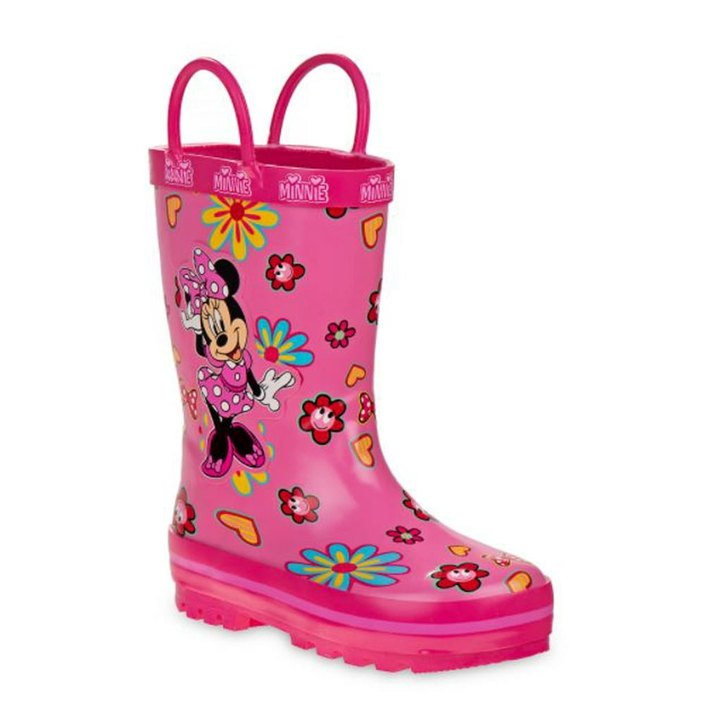 Minnie Mouse Disney Minnie Mouse Flower Power Rain Boots (Toddler