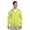 Safety Green, variant on Jerzees 993 Adult NuBlend® Fleece Full-Zip Hooded Sweatshirt
