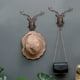 thumbnail image 3 of Ganchos De Pared Decorativos Montados En La Pared Para Abrigos, Toallas, Túnicas, Bolsa, Forma De Resina Llave Forma De Comando De Servicio Pesado, 3 of 7