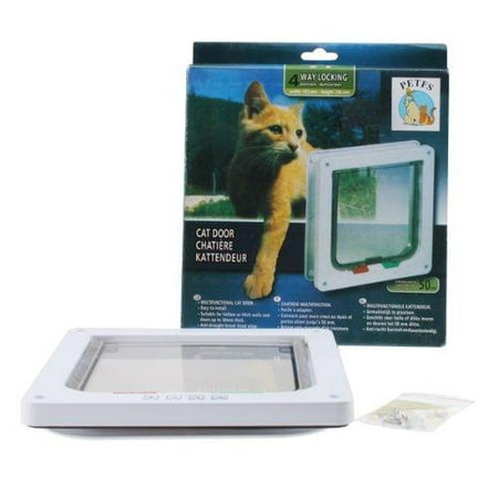 Agptek Tactical Mini Lockable Flap Door For Little Pet Dog Cat