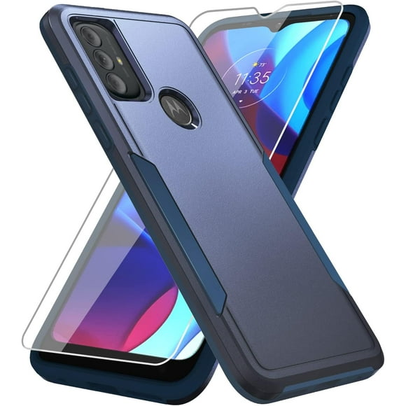 MYKOMI for Moto G Play 2023 Case,Moto G Pure Phone Case,Moto G Power 2022 Case with Screen Protector, Heavy-Duty Tough Rugged Shockproof Protective Case for Motorola Moto G Play 2023