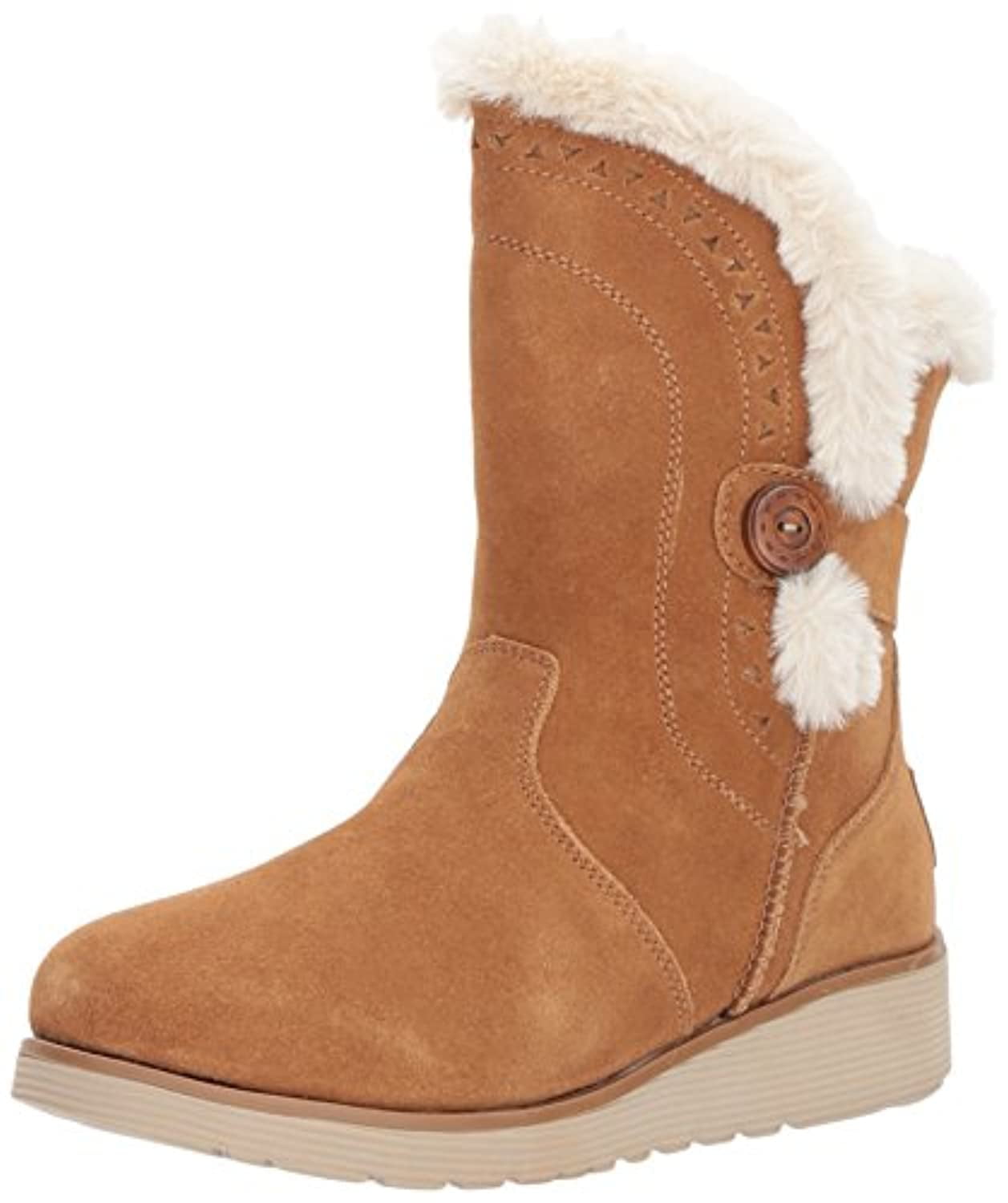 Skechers Women's Winter Keepsakes Cozy Peak Mid Calf Boot - Walmart.com