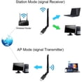 thumbnail image 4 of WiFi Adapter for PC, 1200Mbps USB 3.0 Wireless Network Wifi Dongle with 5dBi Antenna for Desktop / Laptop Computer, Dual Band 2.42G / 5.8G 802.11ac, Compatible with Windows 10/8 / 8.1 / 7 / Vista / XP, 4 of 8