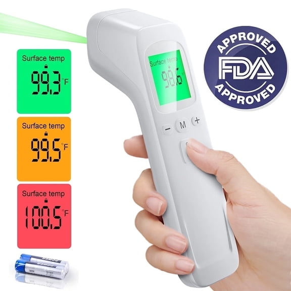 DISEN No-Touch Thermometer for Adults and Kids,Digital Baby Thermometer withTemperature Alert, Forehead Thermometer & Digital Infrared Thermometer for Fast 1 Second Result, Accurate & Easy to Use