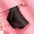 thumbnail image 4 of Panties for Women,Seamless Hipster Underwear Soft Stretch Bikini Briefs Comfortable Everyday Panties,Womens Underwear,Black,M, 4 of 4