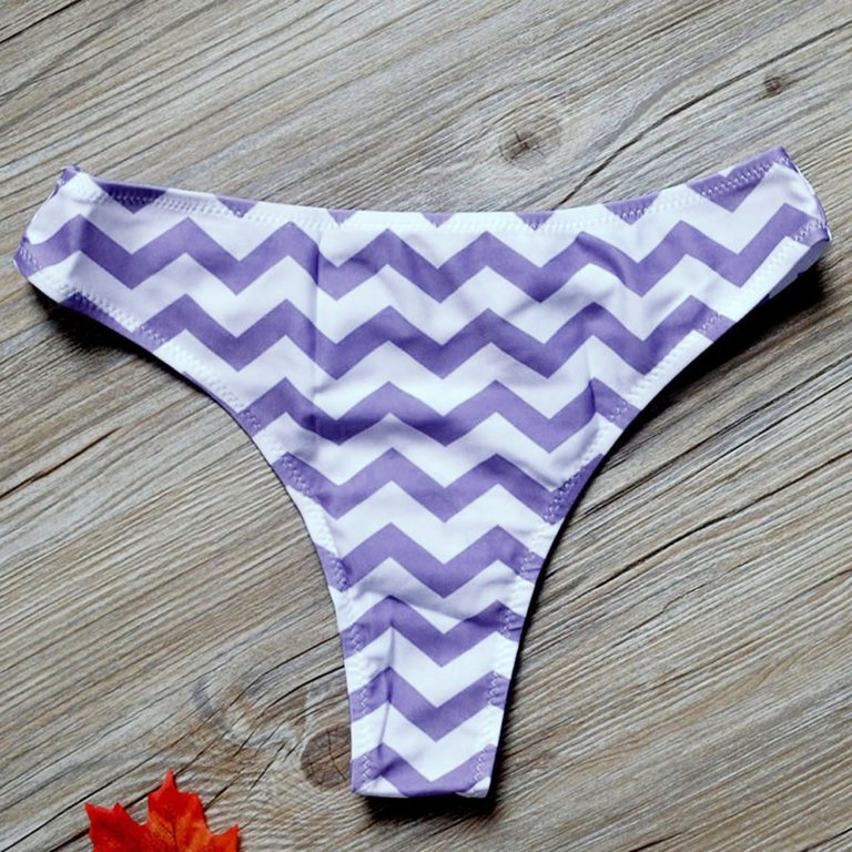 Women's V Cut Bikini Bottom High Leg Cut Swimsuit Bathing Suit