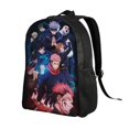 thumbnail image 2 of Jujutsu Kaisen Lightweight Backpack Laptop Shoulders Bag Bookbag Daypack Travel Women Men, 2 of 8