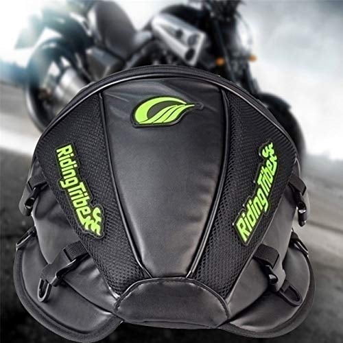 Bolsa de depósito para asiento trasero de motocicleta KATUR, impermeable, piel sintética