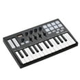 thumbnail image 1 of WORLDE Panda MINI II Portable 25-Key USB MIDI Keyboard Controller with 8 RGB Backlit Trigger Pads 4 Assignable Control Knobs 4 Assignable Sliders, 1 of 7