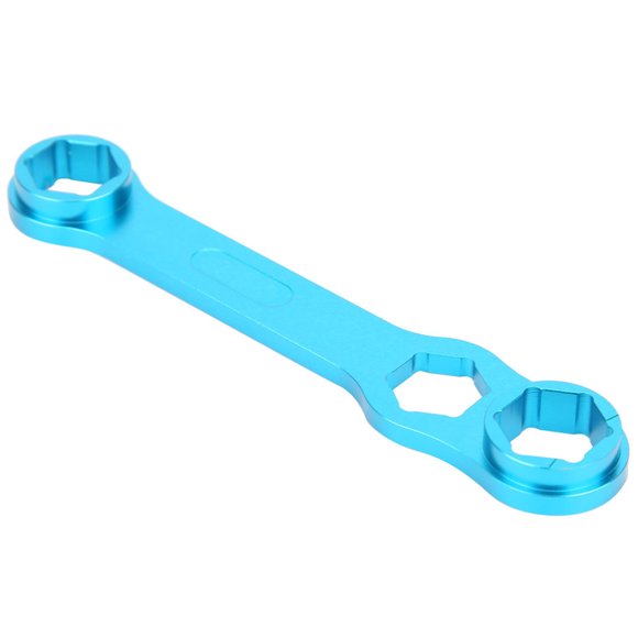 Fishing Reel Repairing Wrench, Aluminium Alloy Blue Fishing Reel Repairing Tool, For Fishing Tackle Shop Angler Fishing Enthusiasts Sea Fishing