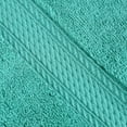 thumbnail image 3 of Superior 800 GSM Egyptian Cotton Heavyweight Face Towel Set of 6, Turquoise, 3 of 10