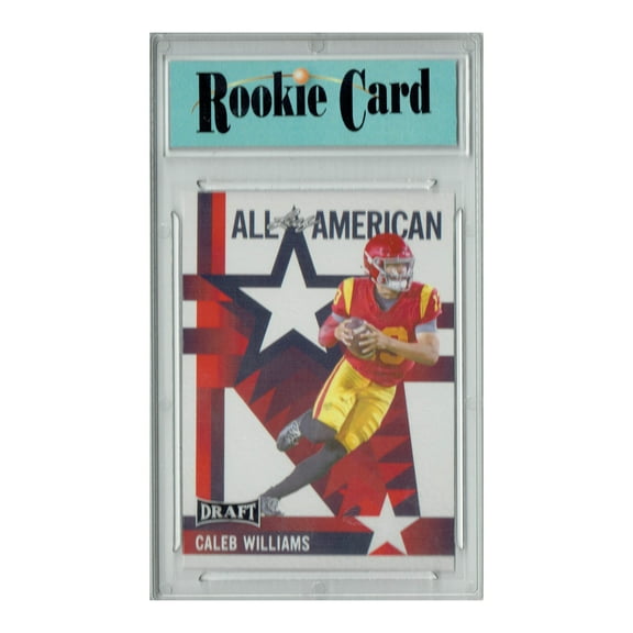 Certified Mint  Caleb Williams 2023 Leaf Football #11 All-American Rookie Card