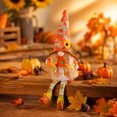 thumbnail image 5 of Halloween Sale Clearance!Fall Decorations for Home, -border Thanksgiving Long-legged Rudolph Doll Festival Sunflower Faceless Doll Decorative Ornaments, 5 of 6