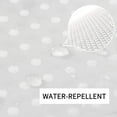 thumbnail image 5 of Marble Shower Curtain for Bathroom Modern Decorative Shower Curtain Set with Hooks Rio Red and White Shower Curtains Rose Red Waffle Shower Curtain for Women Hotel Water Repellent 72x72, 5 of 6