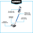 HART 20Volt Brushless Cordless Stick Vacuum Kit, Generation 2, (1) 4
