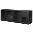 thumbnail image 4 of Henn&Hart 70" Black Grain TV Stand, 4 of 8