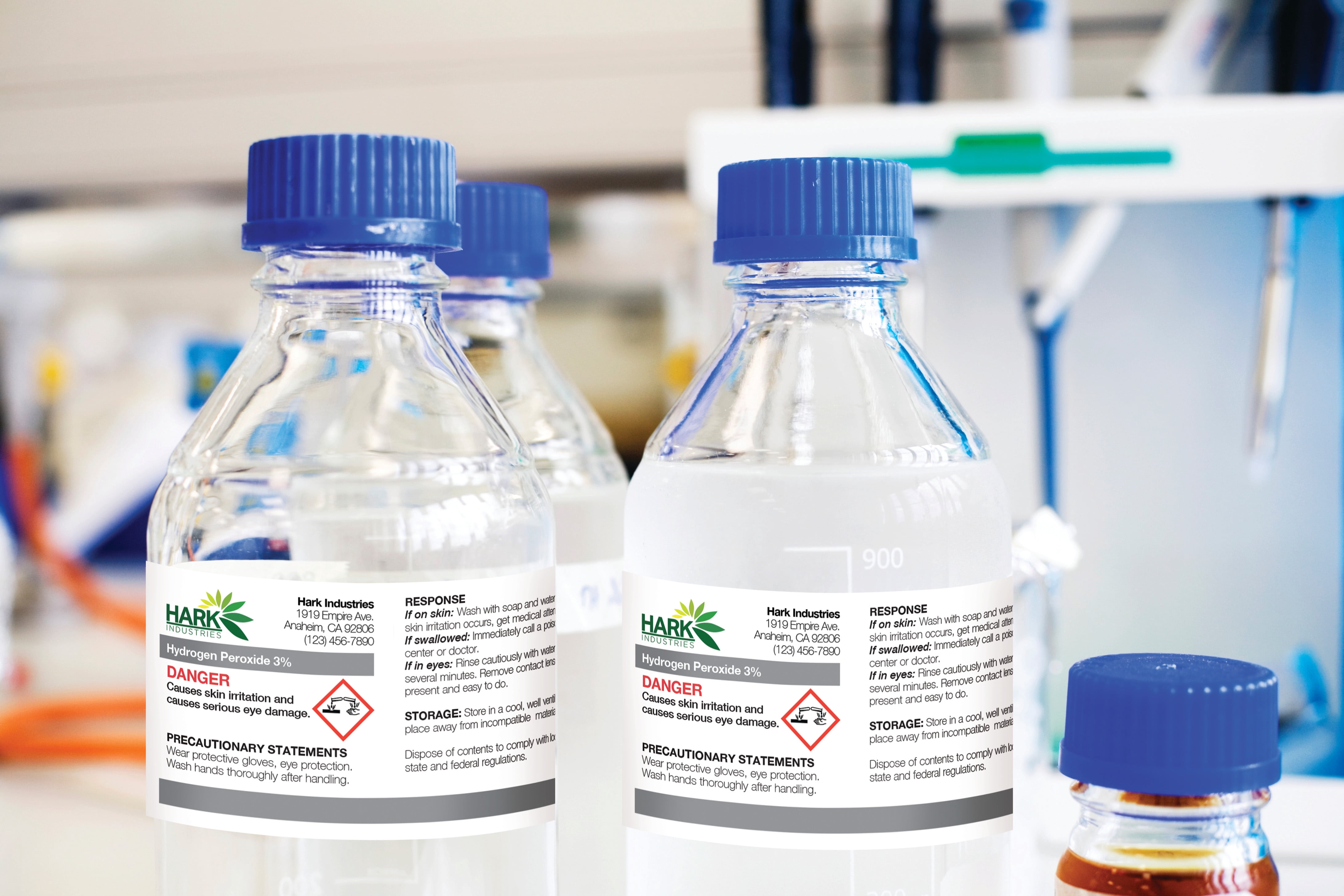 Avery UltraDuty GHS Chemical Labels for Pigment Inkjet Printers, Waterproof, UV Resistant, 2" x 4", 500 Labels (60525)