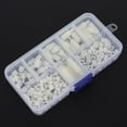 thumbnail image 1 of Standoff, M3 Male Female Nylon Screw Nut Spacer Standoff Combination Assortment Kit, 180pcs Hardware Spacers, 1 of 8